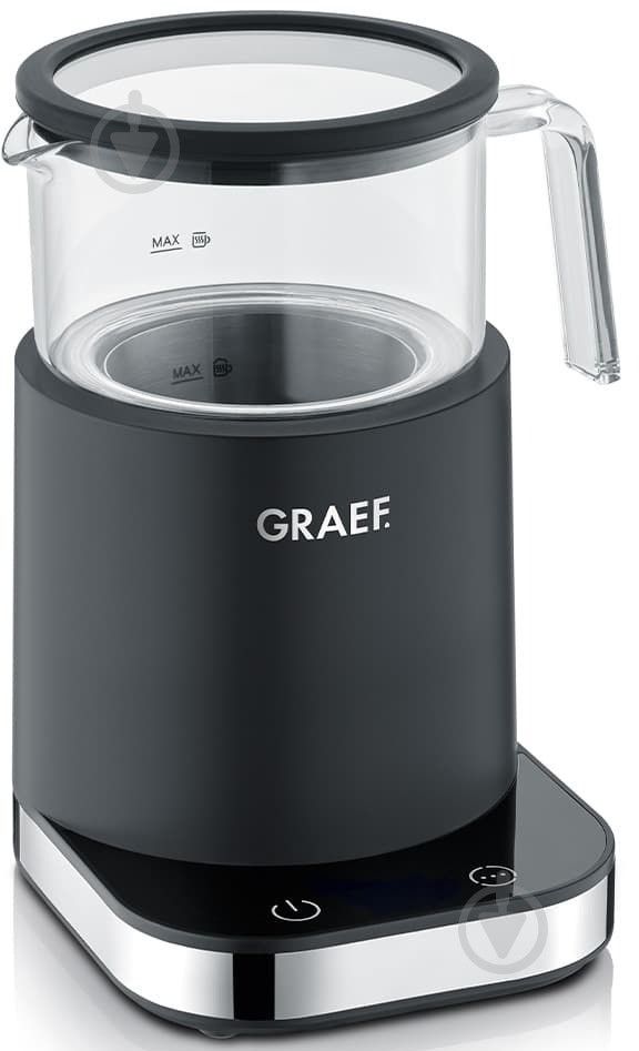 Вспениватель молока электрический Graef черный - фото 1 Вспениватель молока электрический Graef черный - фото 1