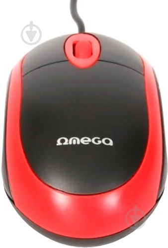 Миша OMEGA OM-06V (OM06VR) red - фото 3