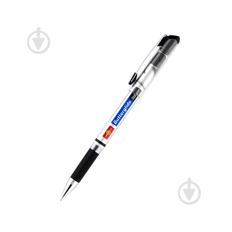 Ручка кулькова Unimax Butterglide чорна UX-122-01 - фото 1