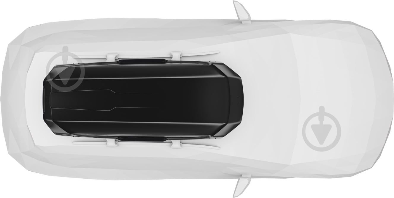 Аэродинамический бокс Thule Motion 3 XL 500 л (TH 639800) black - фото 6