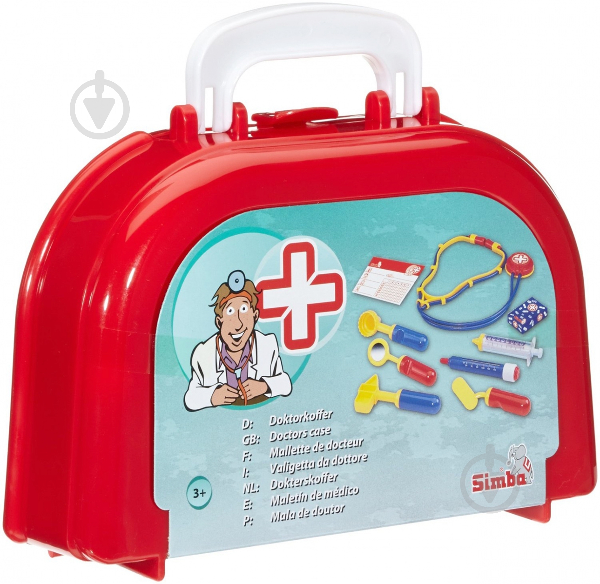Игровой набор Simba Доктора 10 предметов 5 549 757 - фото 1 Игровой набор Simba Доктора 10 предметов 5 549 757 - фото 1