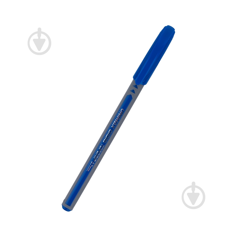 Ручка кулькова Unimax Topgrip синя UX-148-02 - фото 2