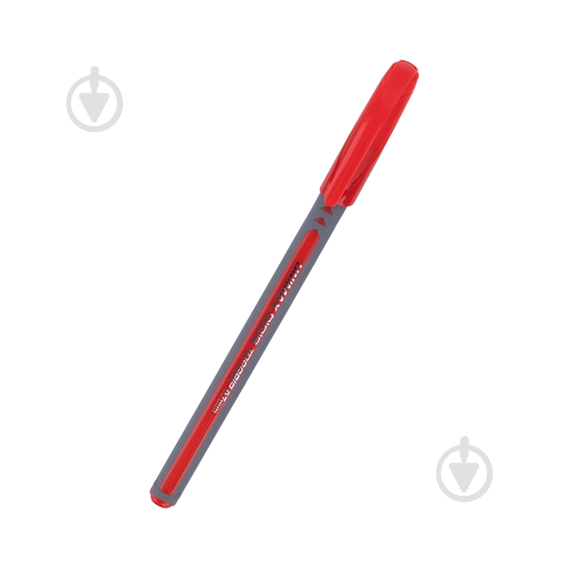 Ручка кулькова Unimax Topgrip чорвона UX-148-06 - фото 2