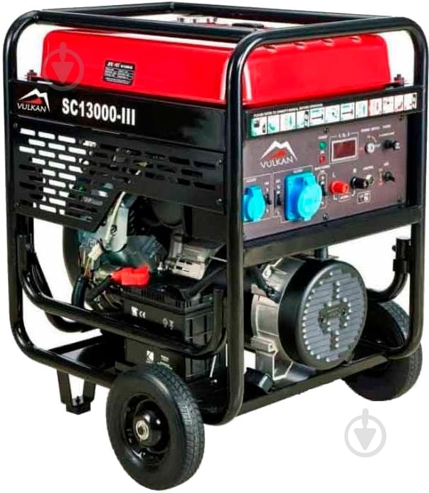 Генератор бензиновый Vulkan 10 кВт / 12 кВт 380 В 34207 - фото 1 Генератор бензиновый Vulkan 10 кВт / 12 кВт 380 В 34207 - фото 1