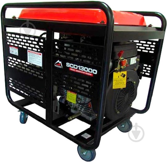 Генератор дизельный Vulkan 10 кВт / 13 кВт 380 В 34054 - фото 1