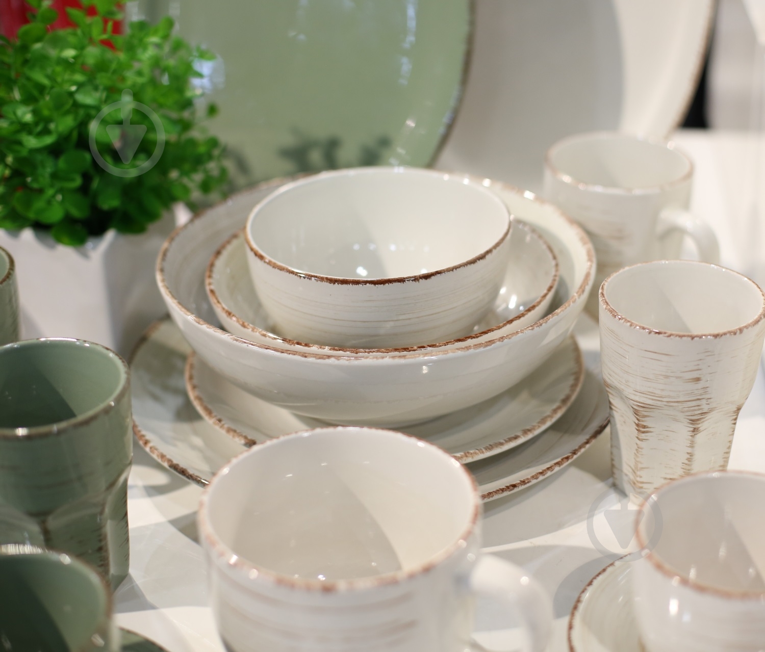 Салатник Bella Vita Antique white 585 мл 14 см - фото 2