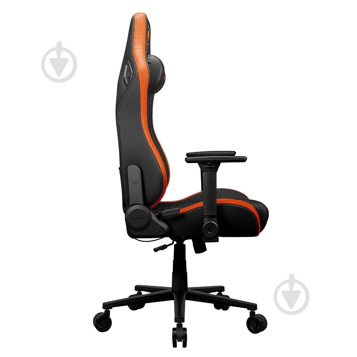 Кресло игровое Cougar DEFENSOR черный - фото 4