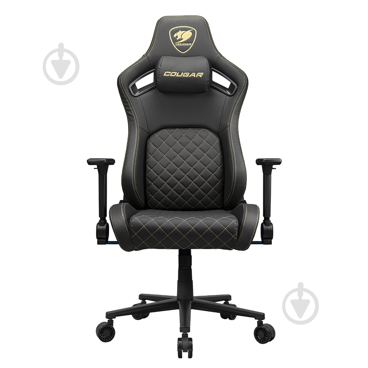 Кресло игровое Cougar Defensor Gold черный - фото 1 Кресло игровое Cougar Defensor Gold черный - фото 1