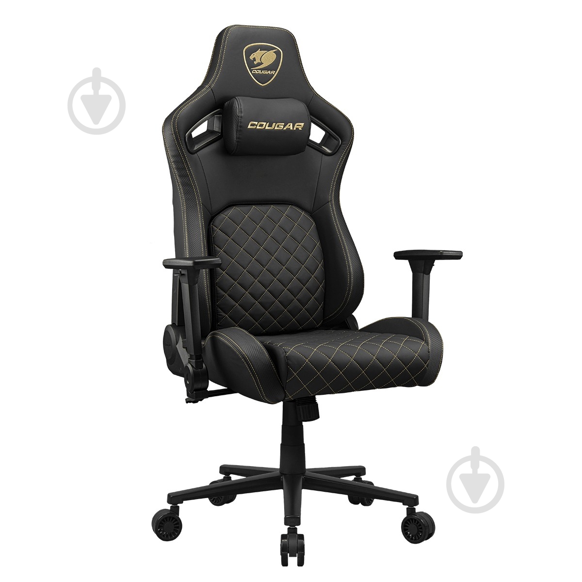 Кресло игровое Cougar Defensor Gold черный - фото 2 Кресло игровое Cougar Defensor Gold черный - фото 2