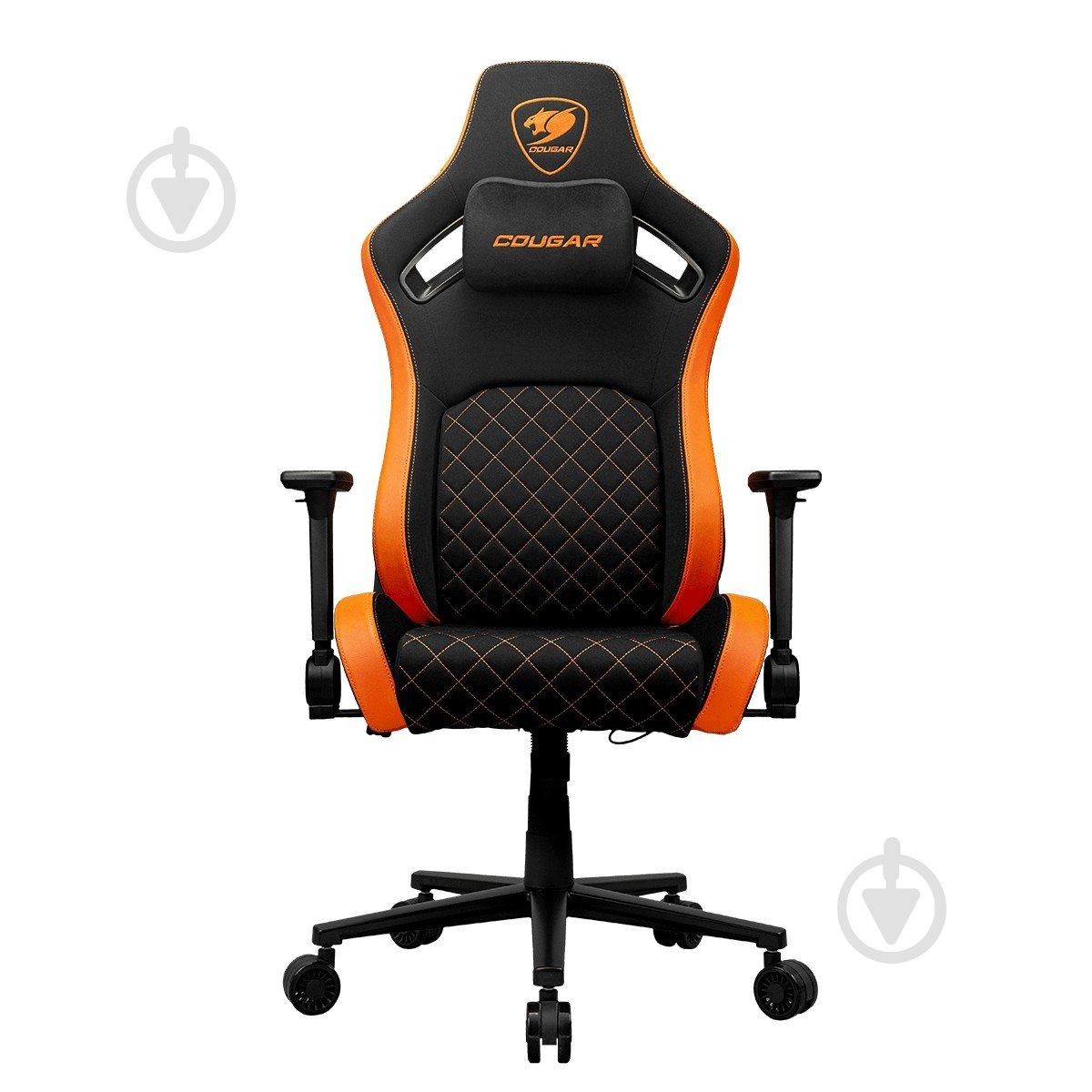 Кресло игровое Cougar Defensor F черный - фото 1