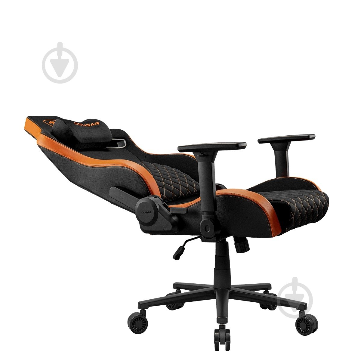 Кресло игровое Cougar Defensor F черный - фото 9