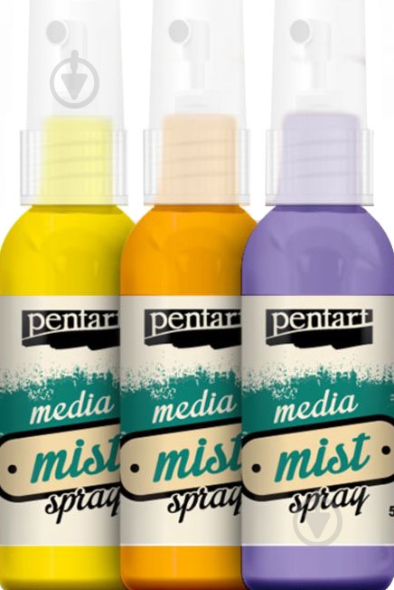 Краска аэрозольная серебряная 50 мл Pentart - фото 1