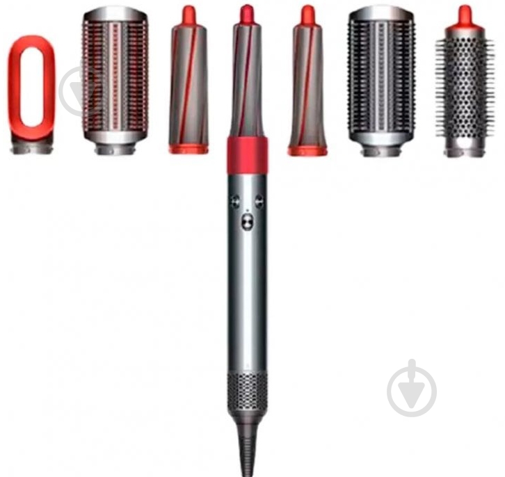 Стайлер Dyson HS01 Airwrap Complete Styler Nickel/Red (333018-01) - фото 1 Стайлер Dyson HS01 Airwrap Complete Styler Nickel/Red (333018-01) - фото 1