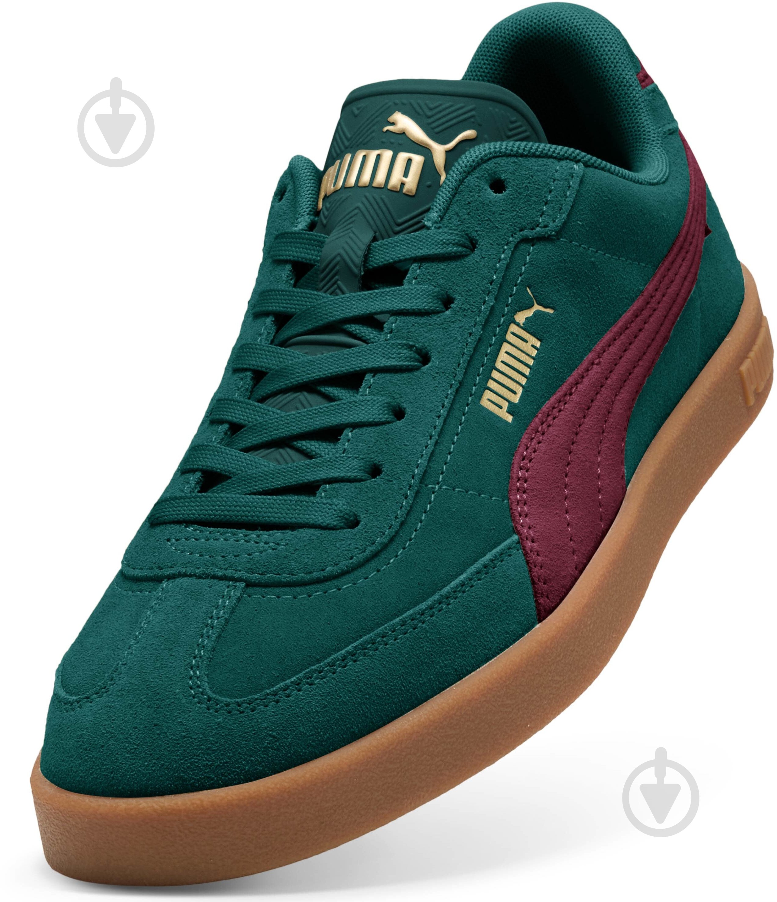 Кроссовки мужские Puma Club II Era Suede 40071712 р.42,5 зеленые - фото 5