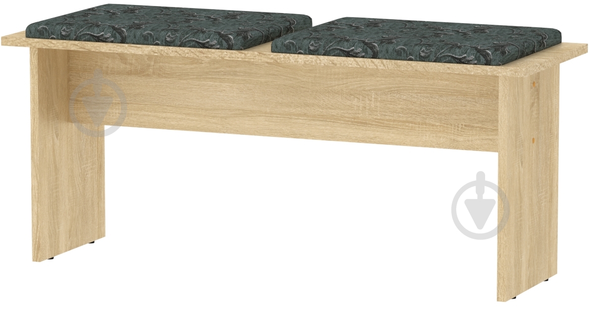 Табурет Компанит Т-8 бостон грей / дуб сонома - фото 1