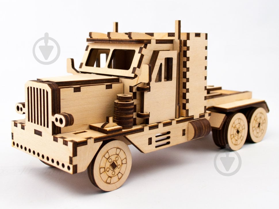 Деревянный 3D-конструктор Зірка Peterbilt 93879 - фото 2