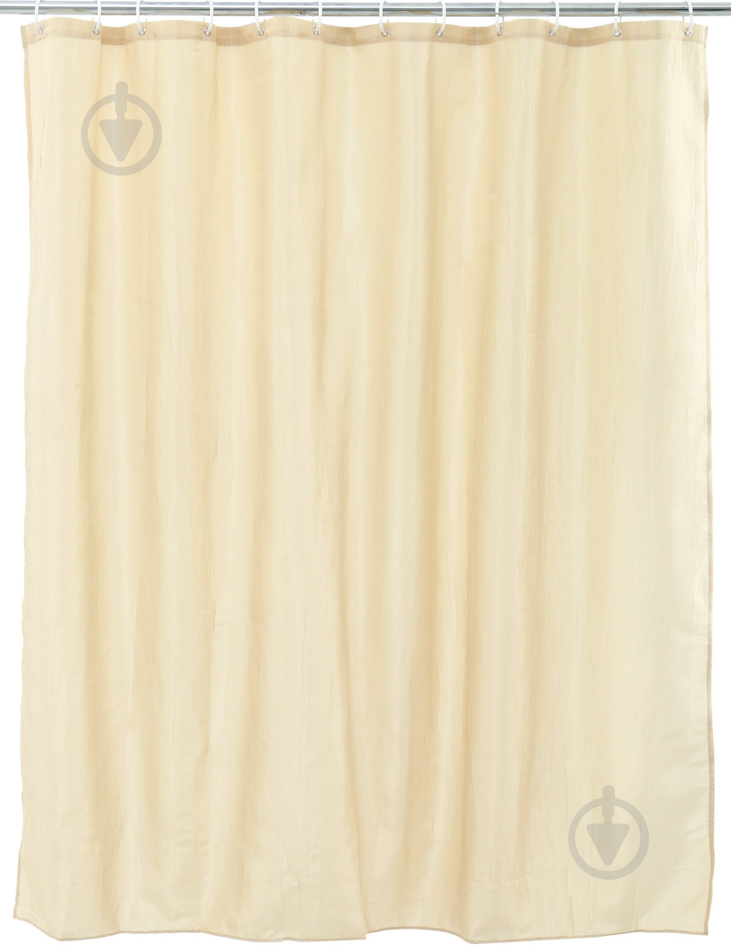 Штора для душу Luna Wrinkle beige подвійна - фото 1