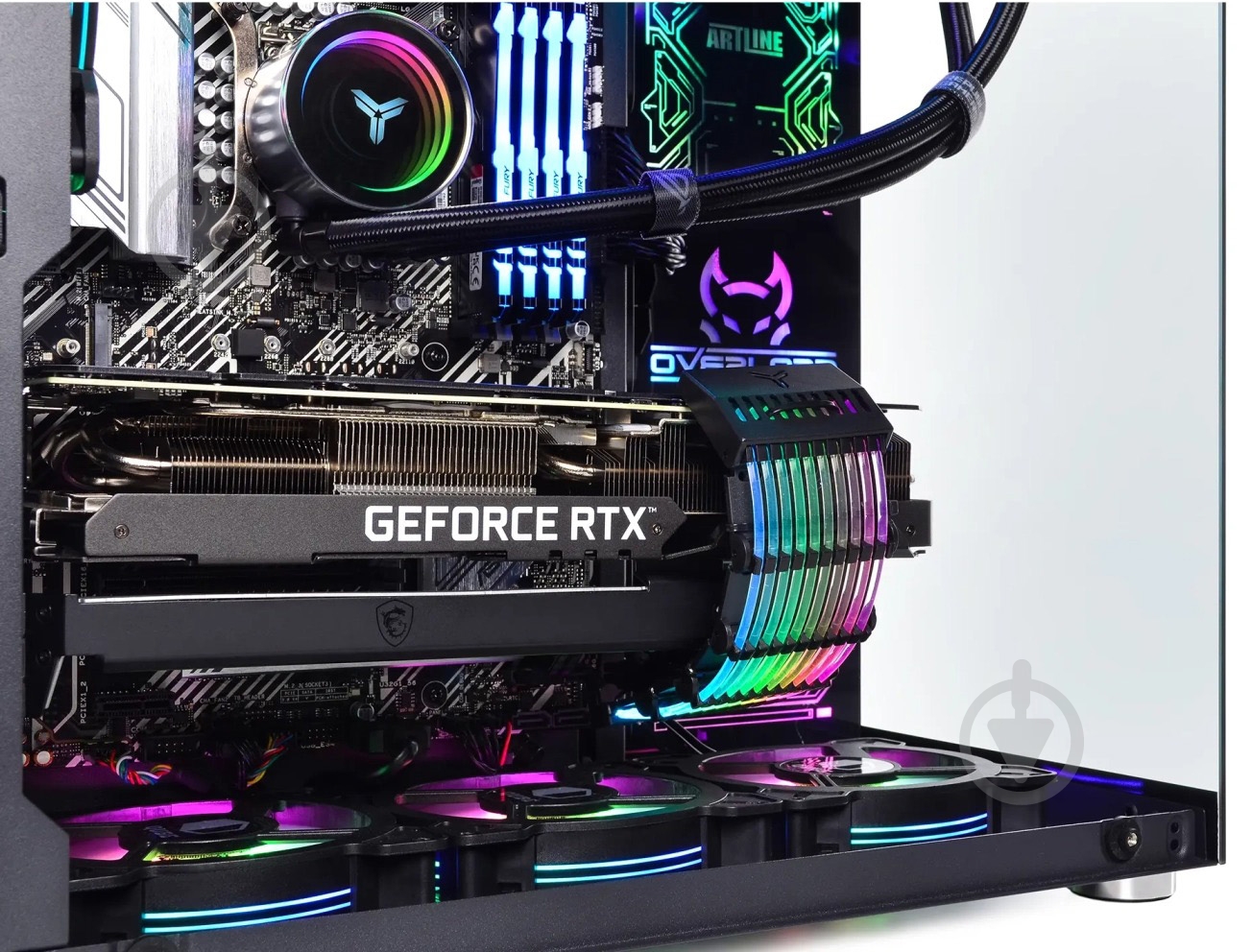 Компьютер Artline Overlord X99 Windows 11 Pro (X99v86Win) black - фото 8