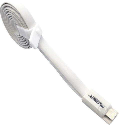 Дата кабель Auzer USB – 8 pin 1 м (AC-L1WH) - фото 1
