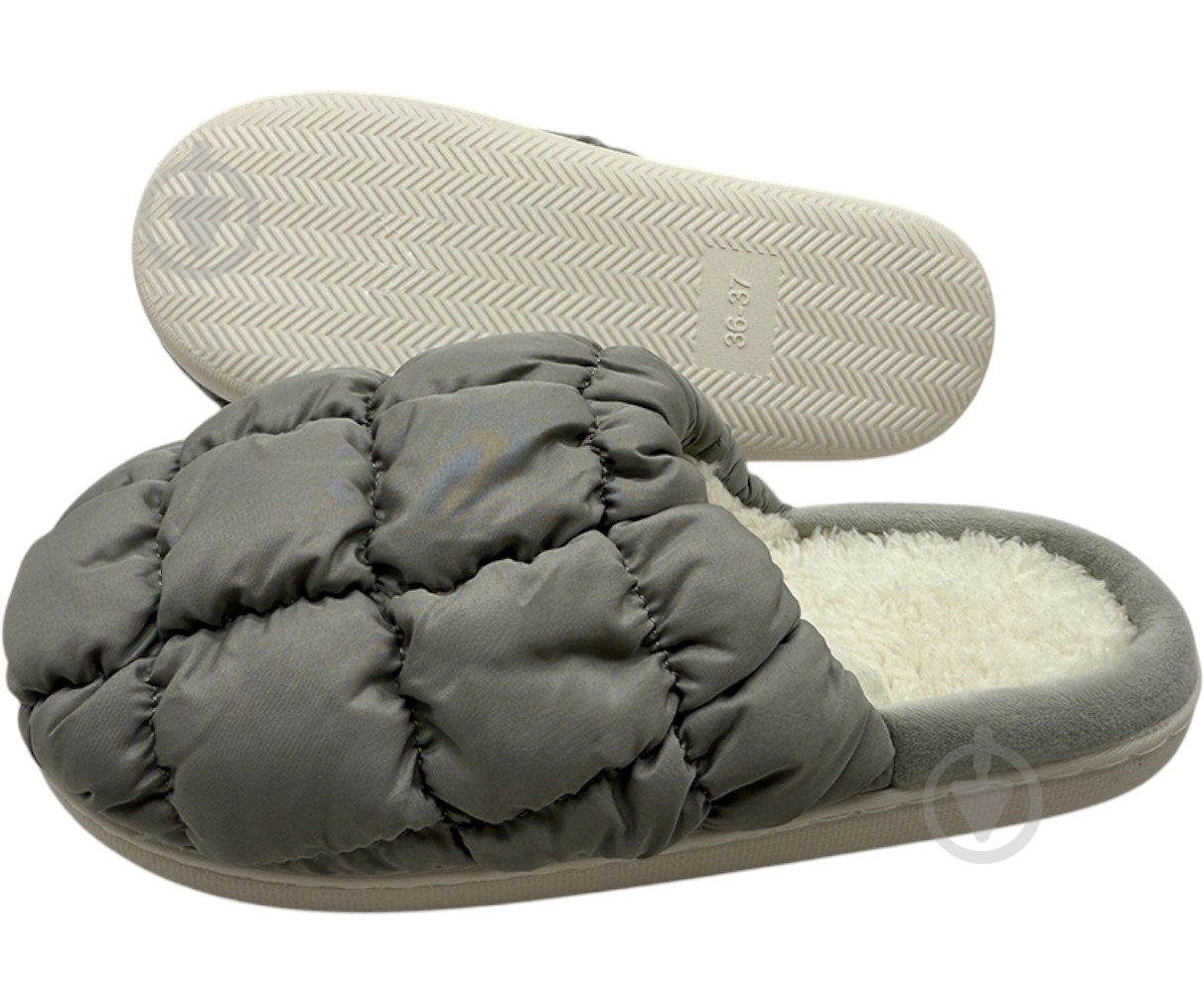 Взуття домашнє La Nuit Home Ari р.38/39 сірий - фото 2 Взуття домашнє La Nuit Home Ari р.38/39 сірий - фото 2