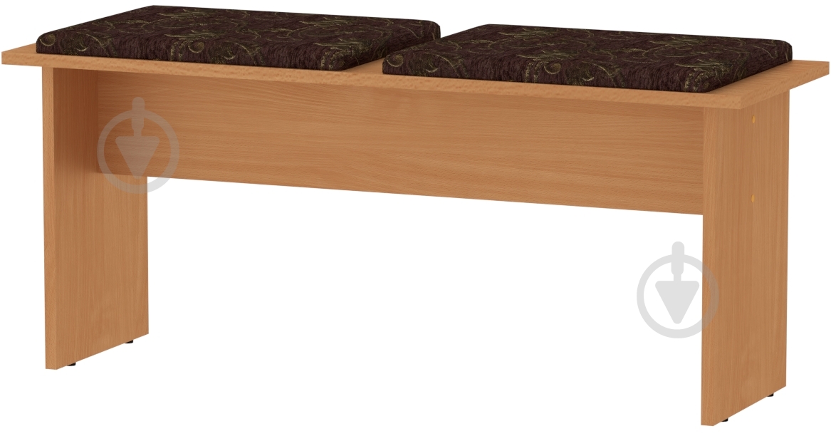 Табурет Компанит Т-8 бостон шоколад / бук - фото 1