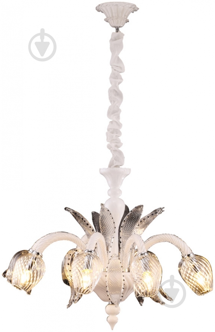Люстра підвісна Arte Lamp Prima 8xE14 білий A9130LM-8WH - фото 1