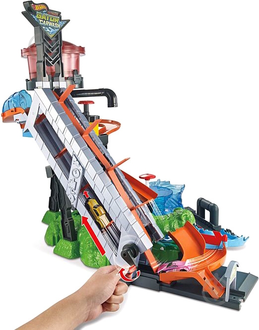 Трек Hot Wheels City Водонапорная башня FTB67 - фото 3