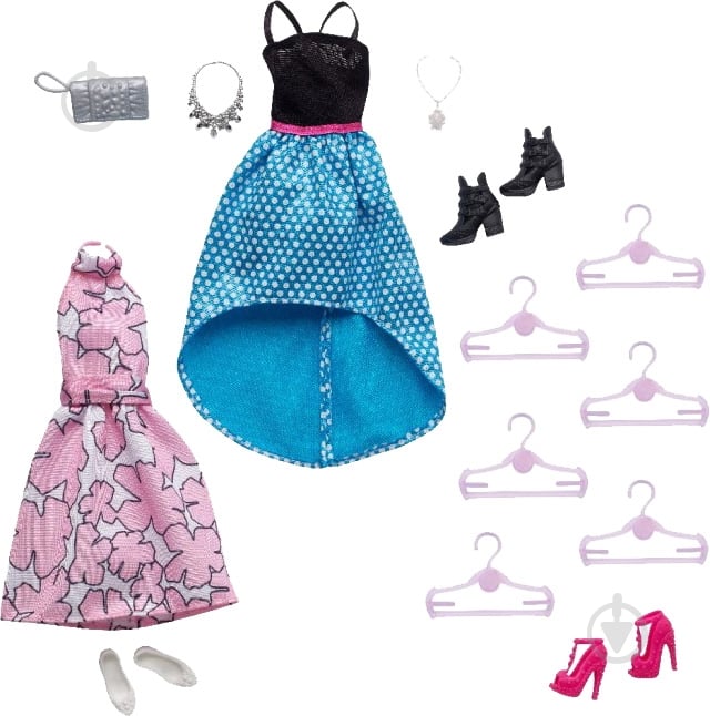 Игровой набор Barbie Шкаф-чемодан для одежды DMT57 - фото 2 Игровой набор Barbie Шкаф-чемодан для одежды DMT57 - фото 2
