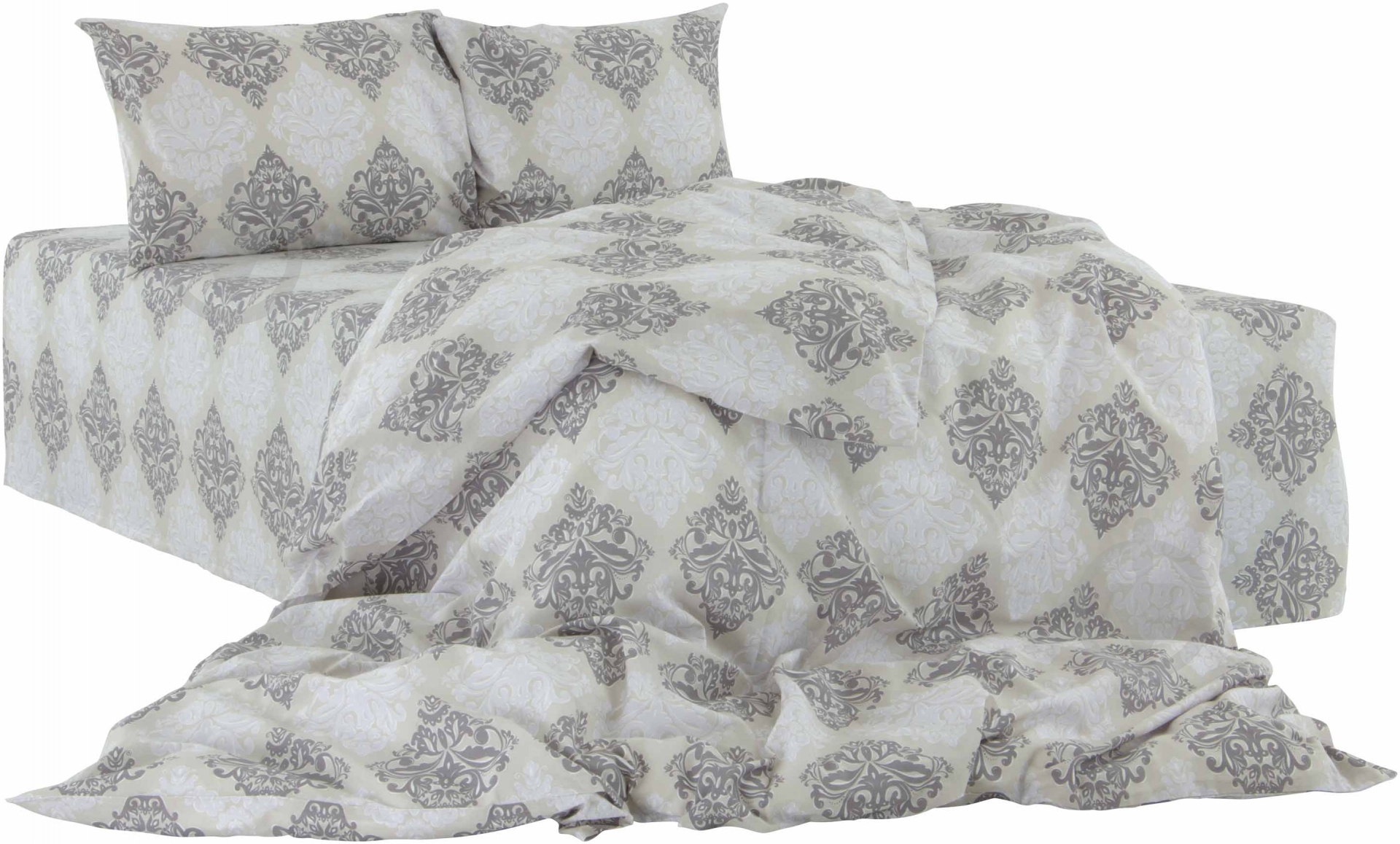 Комплект постельного белья Модерн 2,0 серый UP! (Underprice) - фото 1