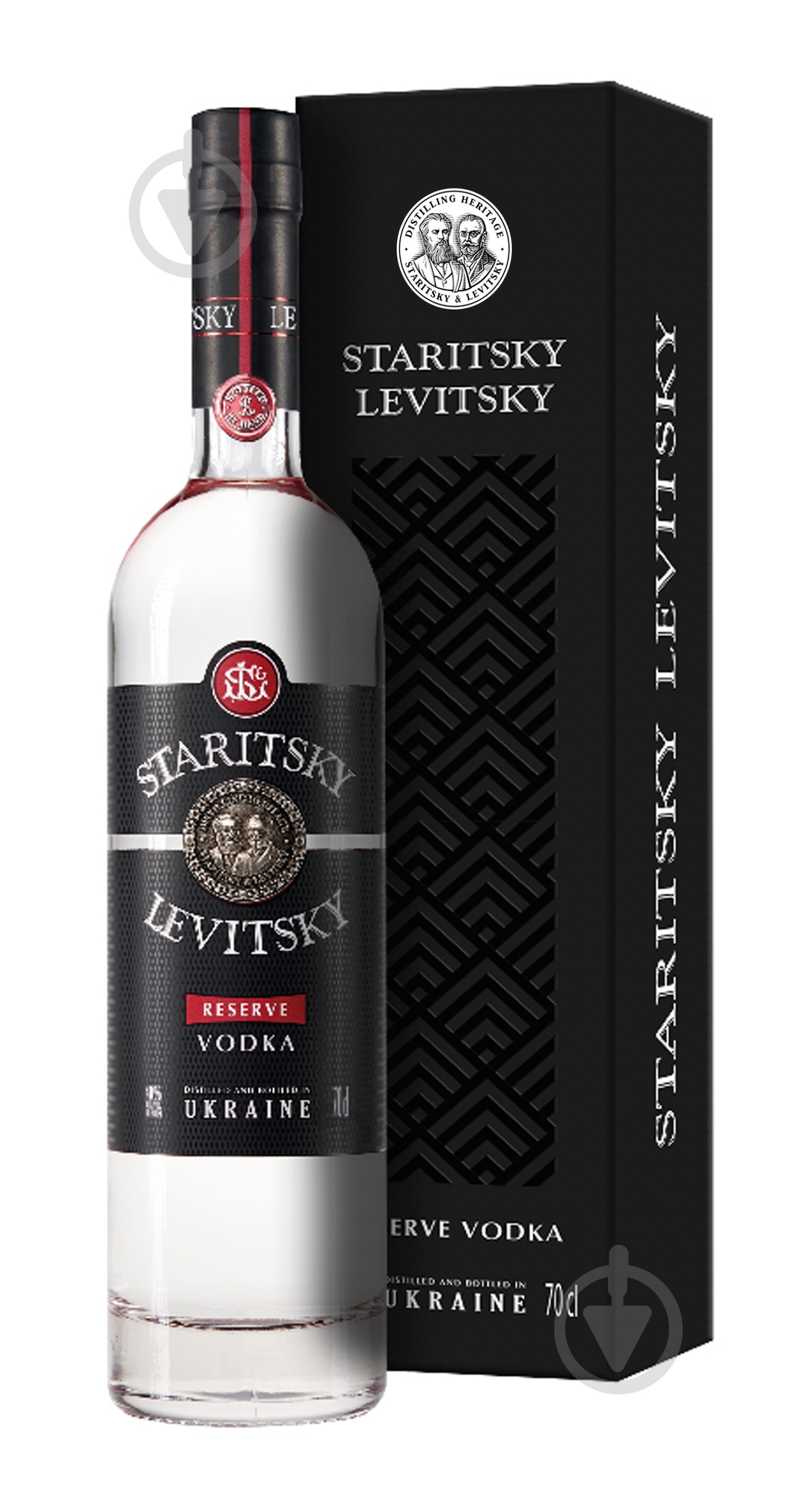 Водка STARITSKY LEVITSKY RESERVE Gift Box 0,7 л - фото 1