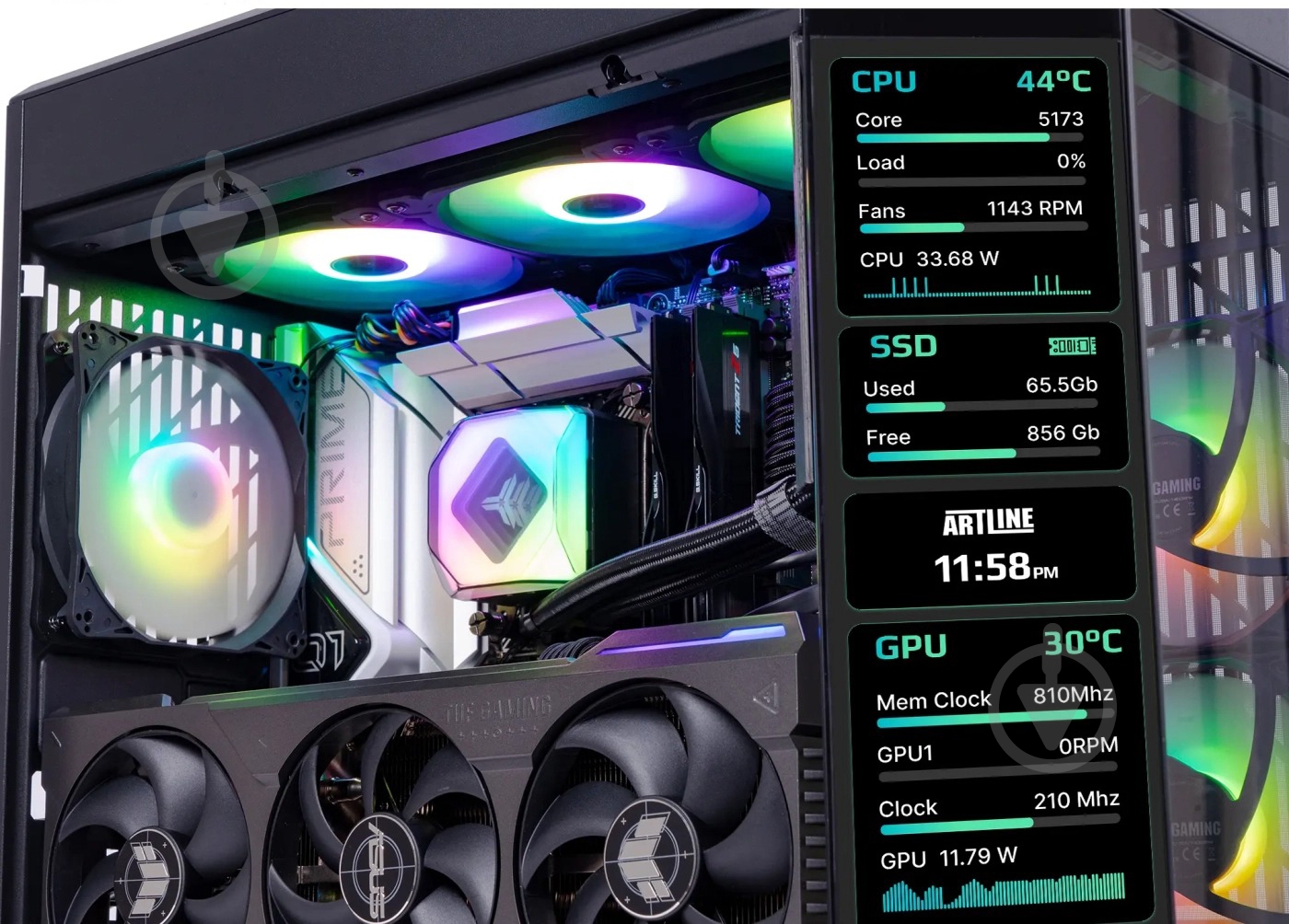 Компьютер Artline Gaming Y60 (Y60v25Win) black - фото 9 Компьютер Artline Gaming Y60 (Y60v25Win) black - фото 9