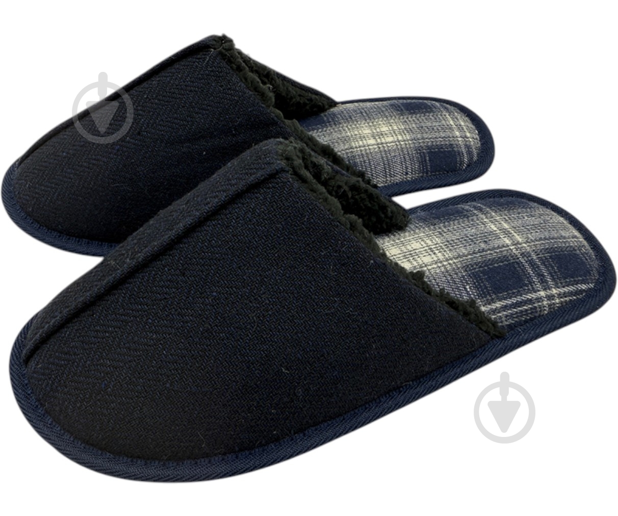 Взуття домашнє La Nuit Basic Дані р.43 темно-синій - фото 1 Взуття домашнє La Nuit Basic Дані р.43 темно-синій - фото 1