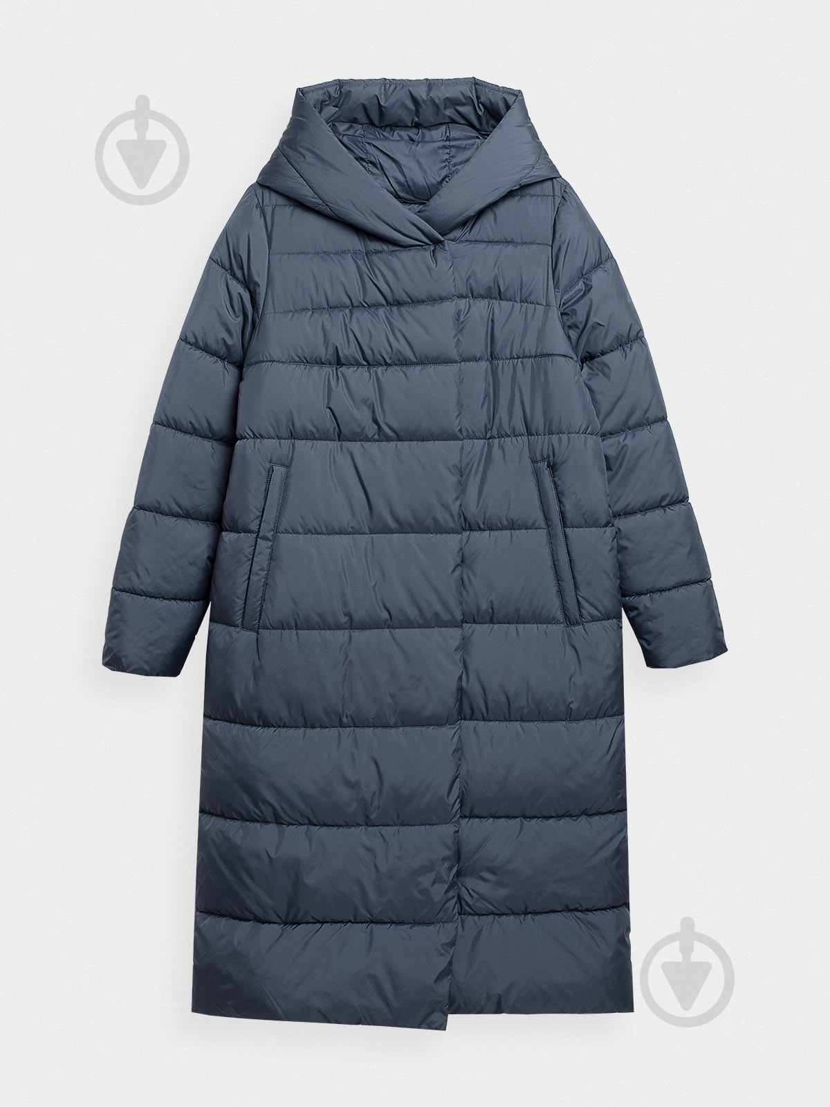 Пуховик женский 4F H4Z22-KUDP018 р.M синий - фото 1