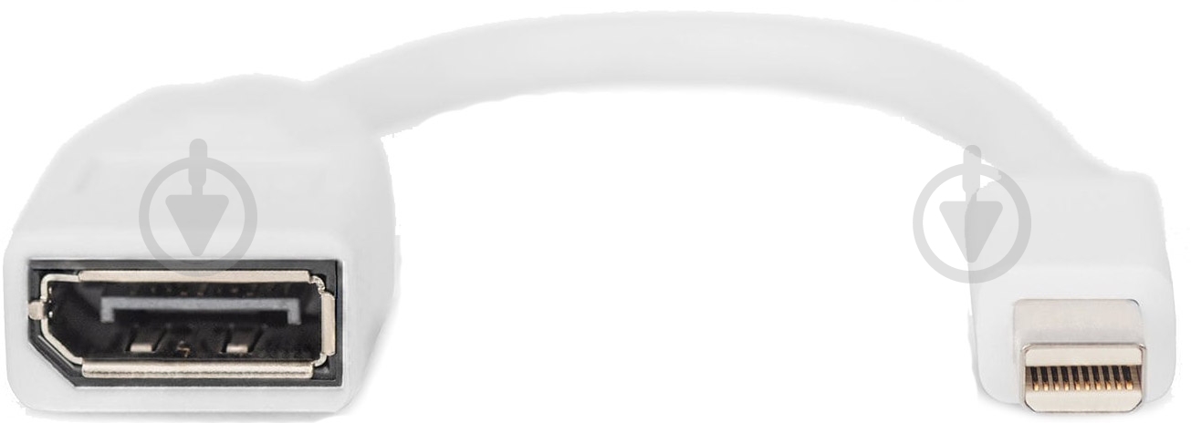 Перехідник Digitus mini DP - DP M/F 0,15 м білий (DB-340405-001-W) - фото 2