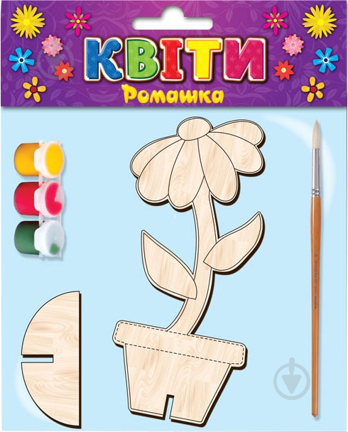 Іграшка-розмальовка Зірка Ромашка 72744 - фото 1