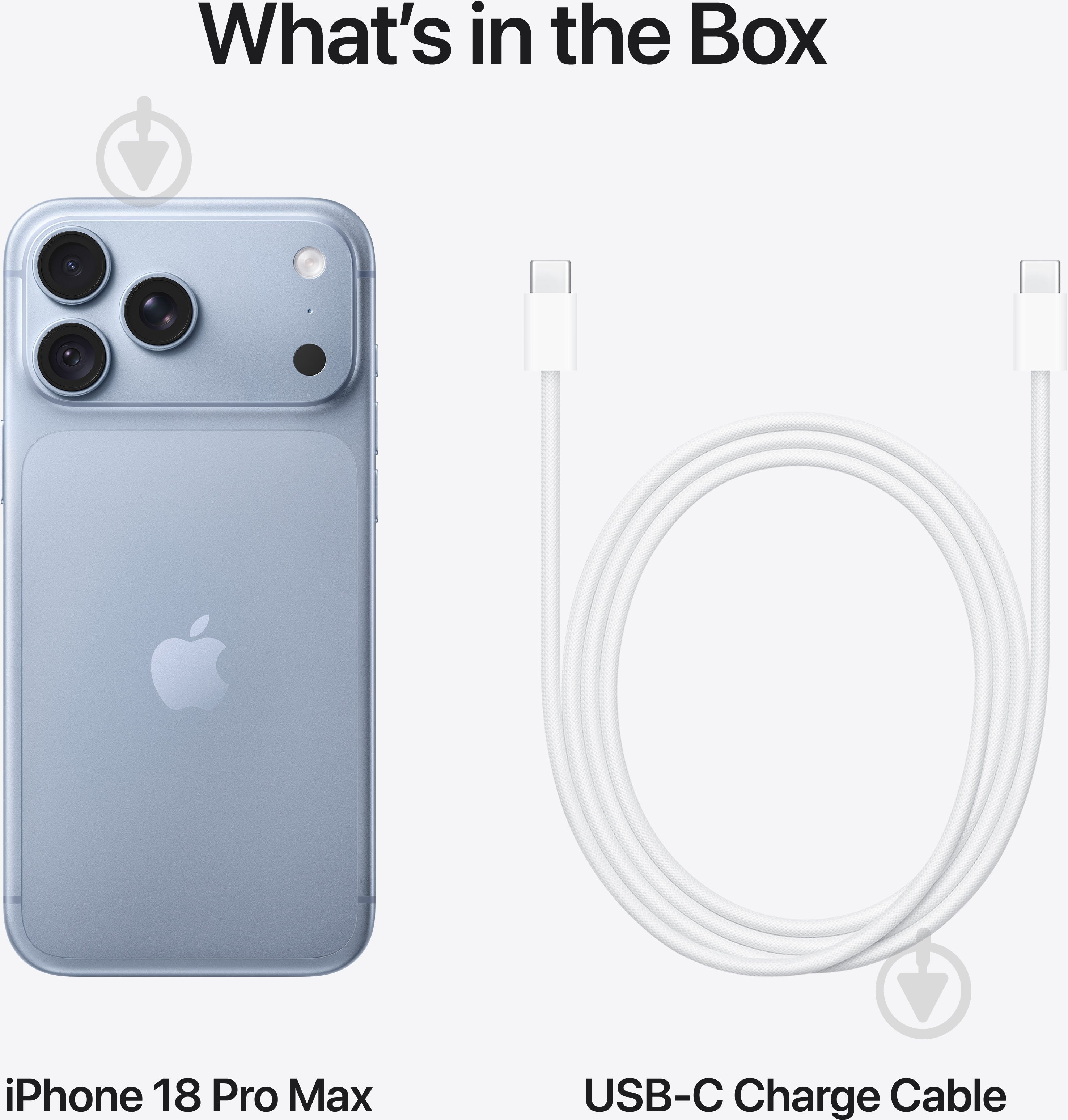 Смартфон Apple iPhone 18 Pro Max 256GB glacier (MJXR4AF/A) - фото 3
