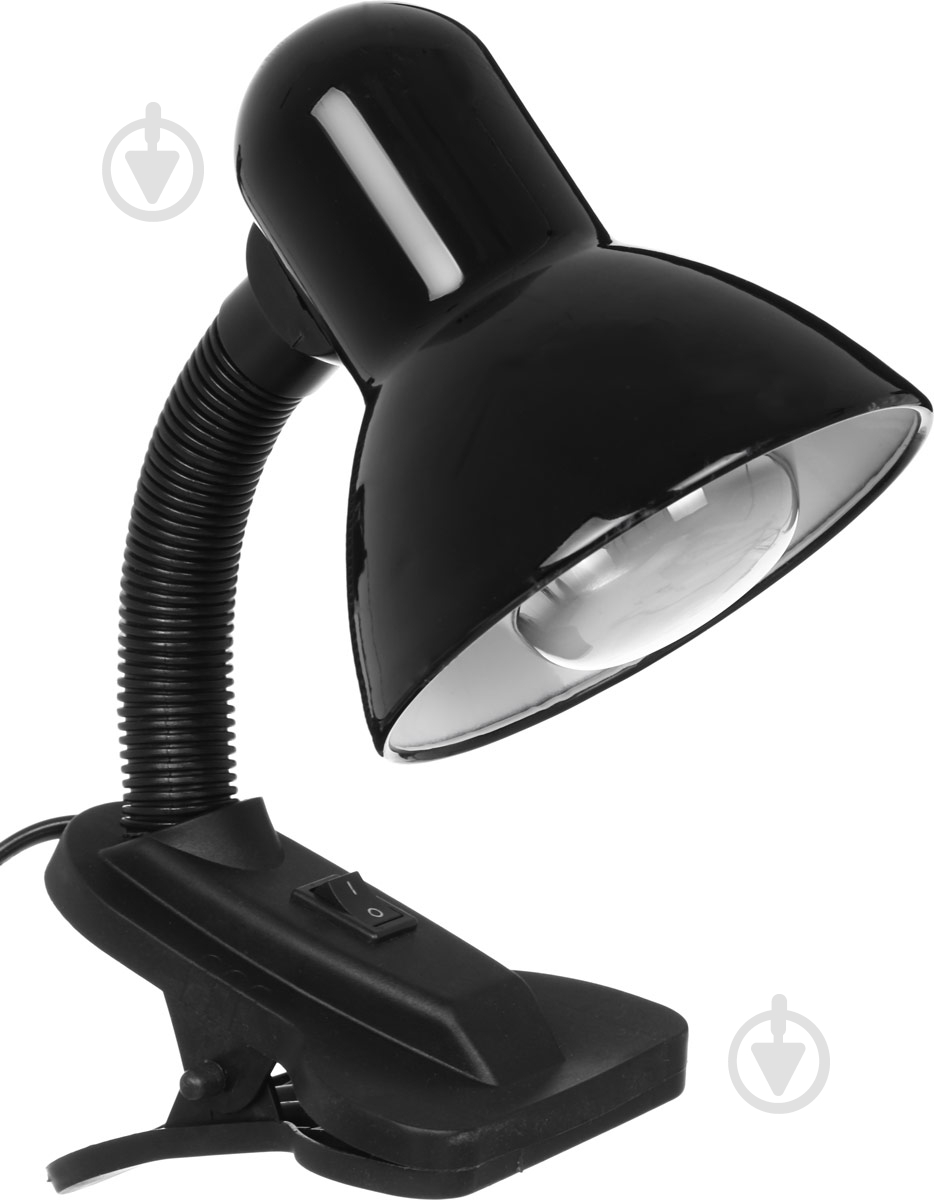 Настільна лампа офісна Accento lighting 1x40 Вт E27 чорний - фото 1