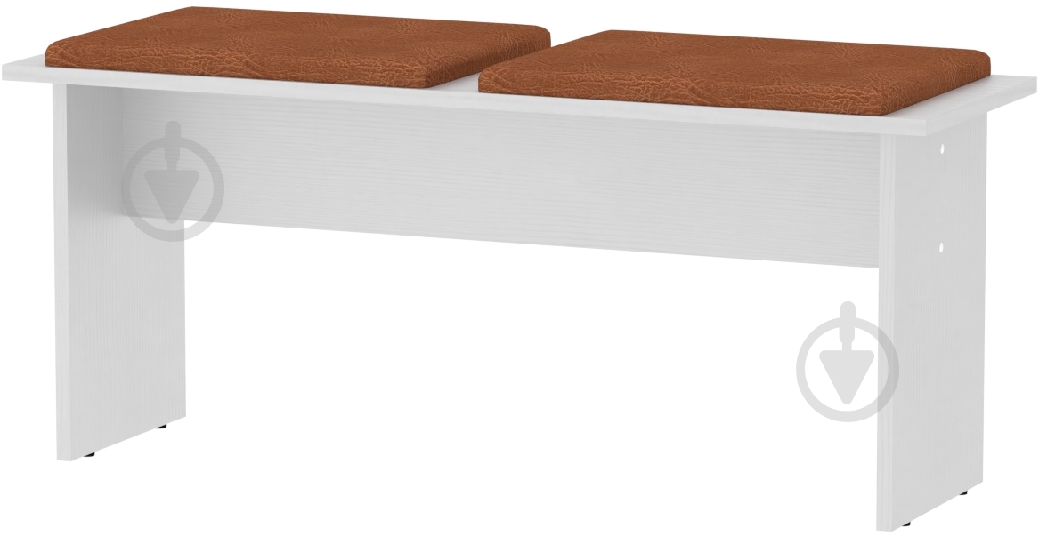 Табурет Компанит Т-8 рыжий / нимфея альба - фото 1