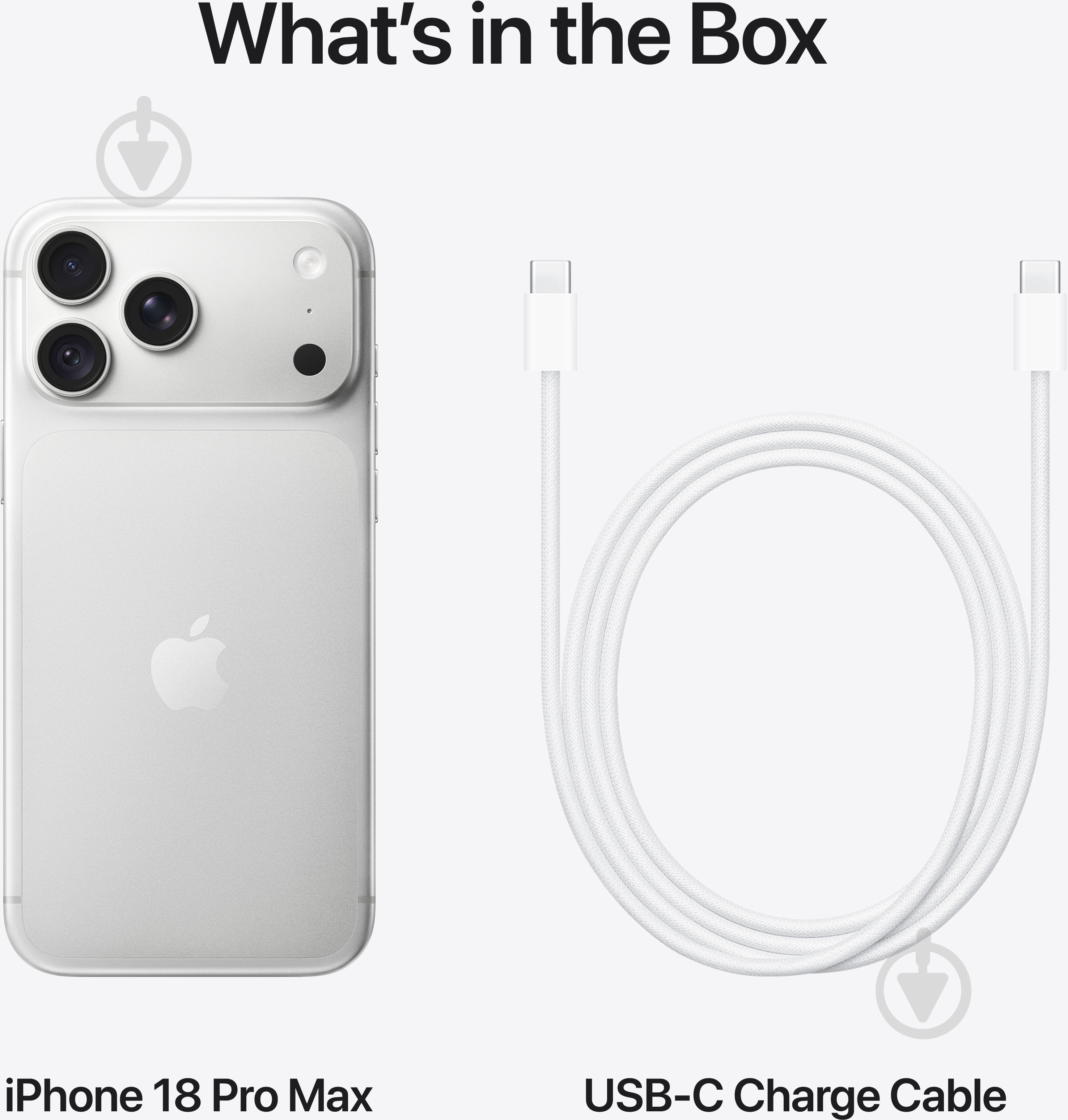 Смартфон Apple iPhone 18 Pro Max 1TB Silver (MJXY4AF/A) - фото 3