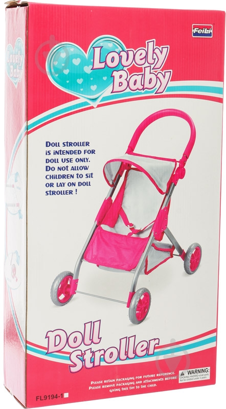 Коляска для кукол Happy Source Star Toys FL9195-1 - фото 5