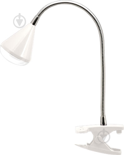 Настольная лампа офисная Jazzway PTL-016C 5 Вт белый - фото 1 Настольная лампа офисная Jazzway PTL-016C 5 Вт белый - фото 1