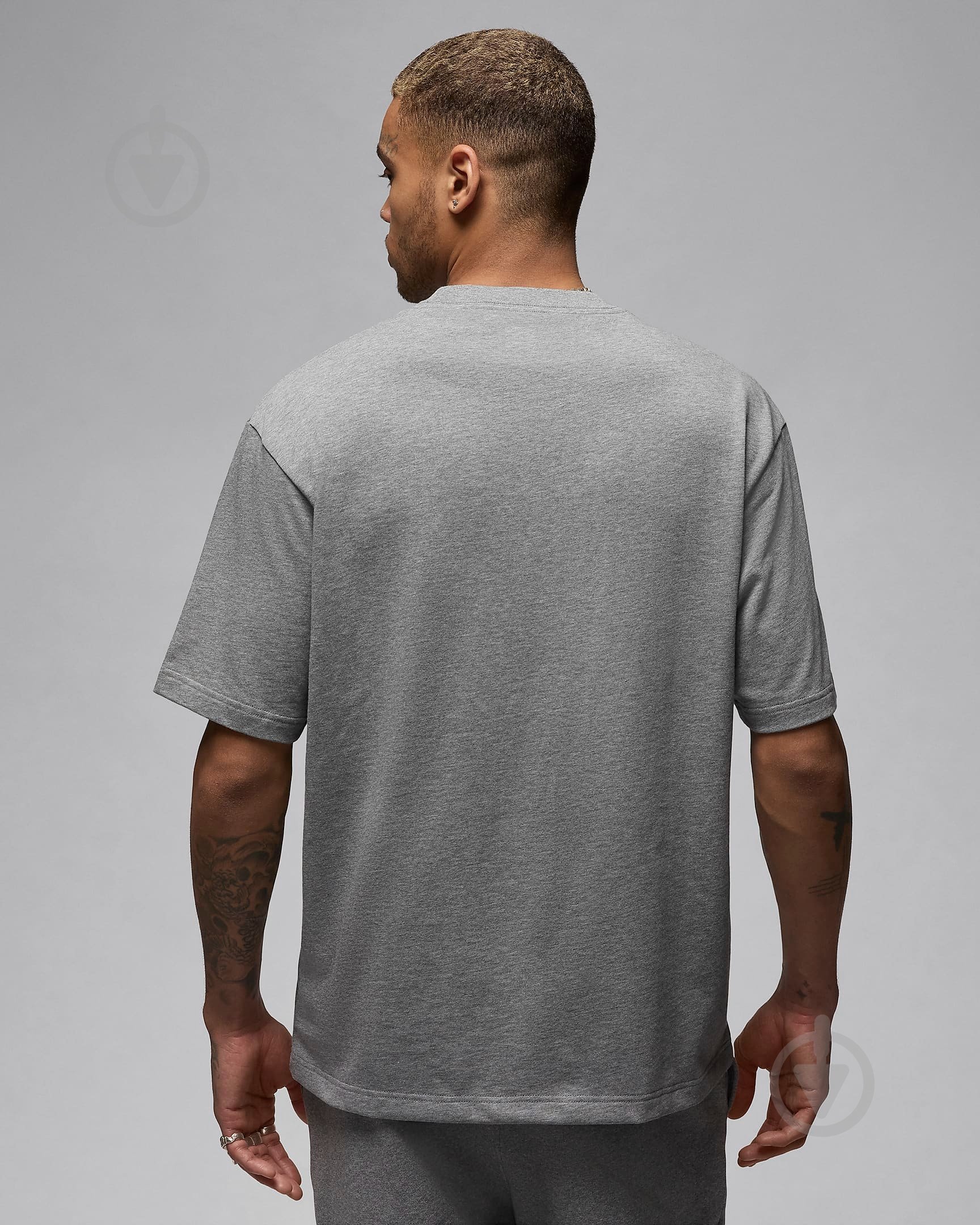 Футболка Jordan J FLT ESS 85 SS CRE FZ1912-091 р.M серый - фото 2 Футболка Jordan J FLT ESS 85 SS CRE FZ1912-091 р.M серый - фото 2