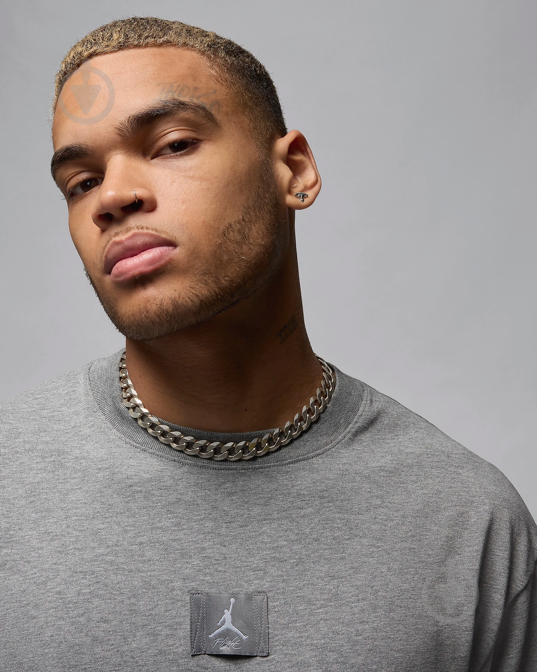 Футболка Jordan J FLT ESS 85 SS CRE FZ1912-091 р.M серый - фото 3 Футболка Jordan J FLT ESS 85 SS CRE FZ1912-091 р.M серый - фото 3