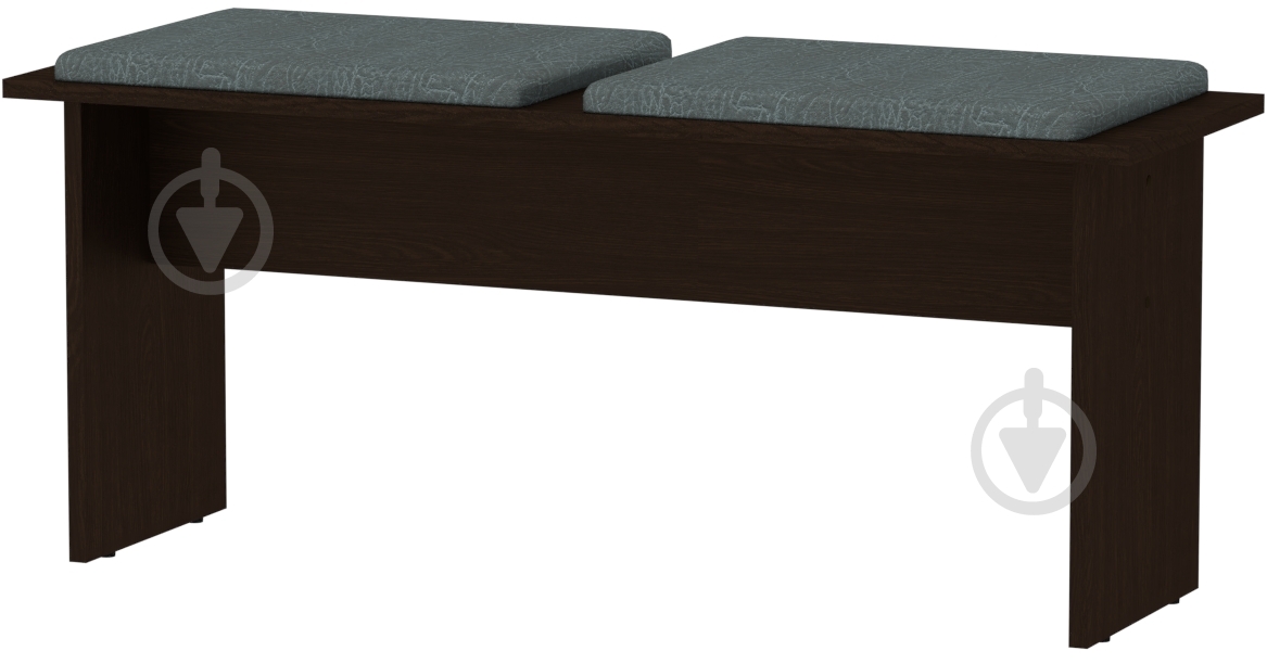 Табурет Компанит Т-8 серый / венге - фото 1 Табурет Компанит Т-8 серый / венге - фото 1