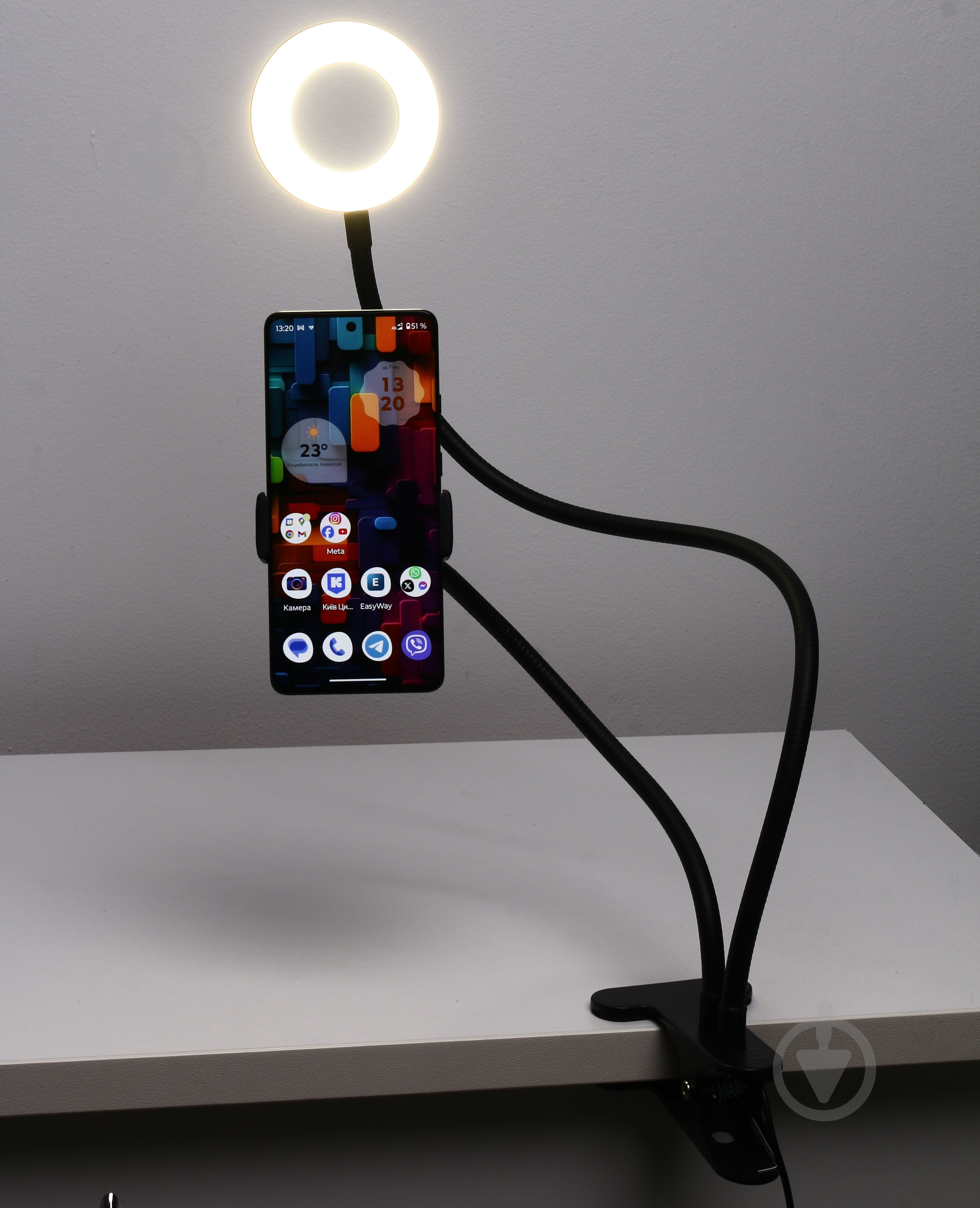 Кільцеве світло Luna LML-M001CCT-S - фото 3