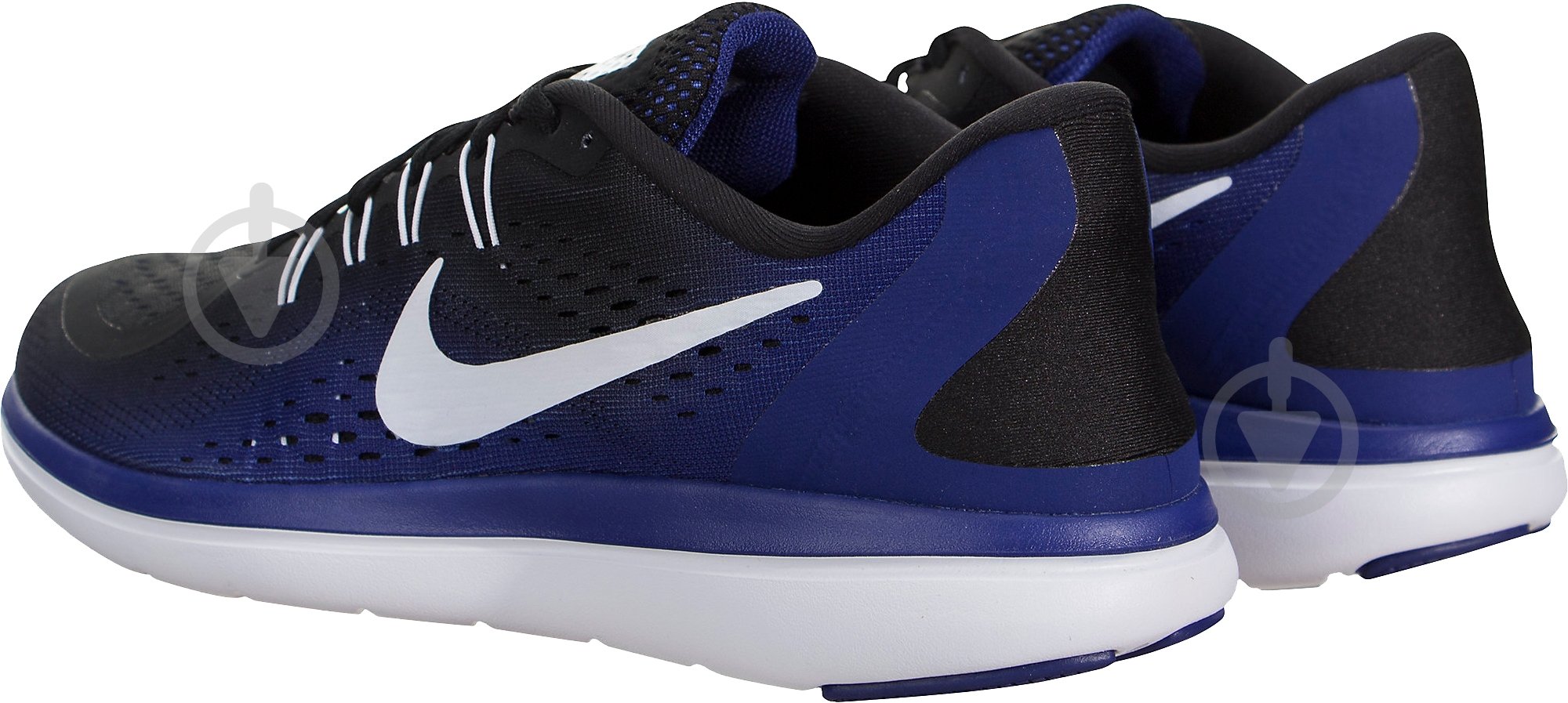 Кроссовки мужские демисезонные Nike FLEX 2017 RN 898457-004 р.42,5 синие - фото 2