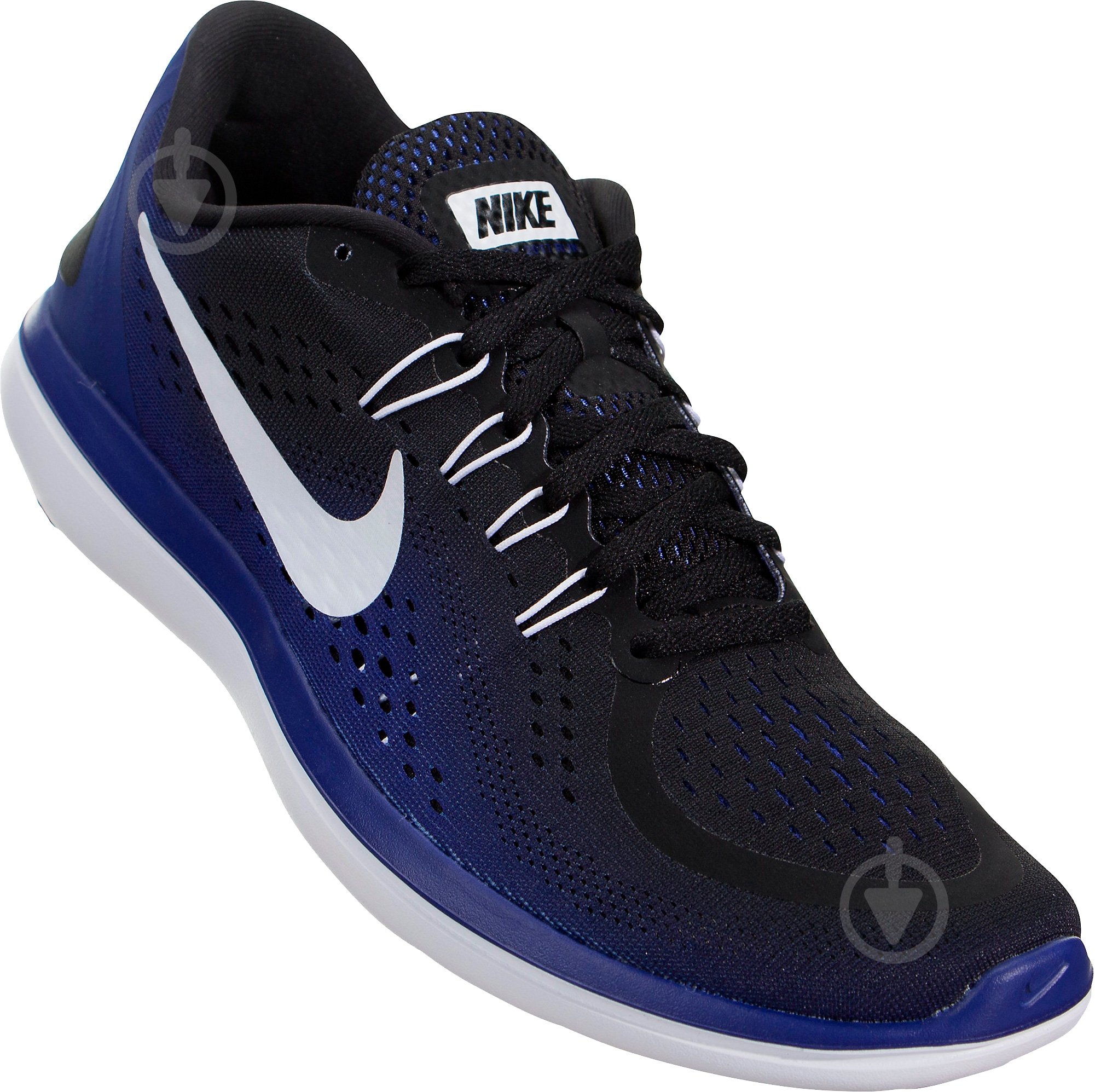 Кроссовки мужские демисезонные Nike FLEX 2017 RN 898457-004 р.42,5 синие - фото 1