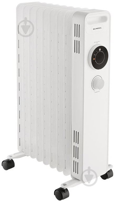 Масляный обогреватель Kumtel KUM-1225S White - фото 2 Масляный обогреватель Kumtel KUM-1225S White - фото 2