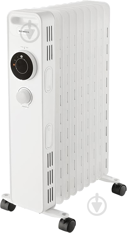 Масляный обогреватель Kumtel KUM-1225S White - фото 1 Масляный обогреватель Kumtel KUM-1225S White - фото 1