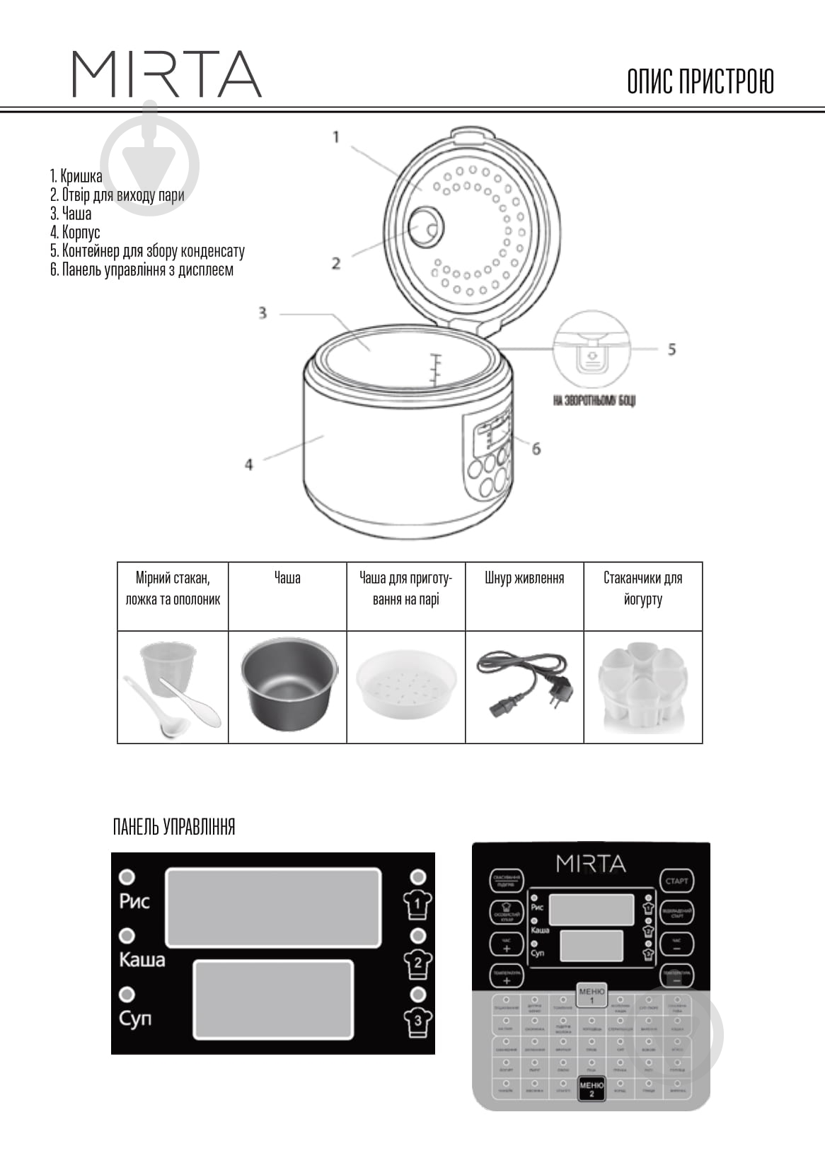 Мультиварка Mirta MC-2211 - фото 19